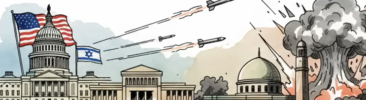 Imagem satélite mostrando alvos do ataque coordenado de EUA e Israel contra instalações nucleares iranianas em Teerã e outras cidades estratégicas em 28 de fevereiro de 2026