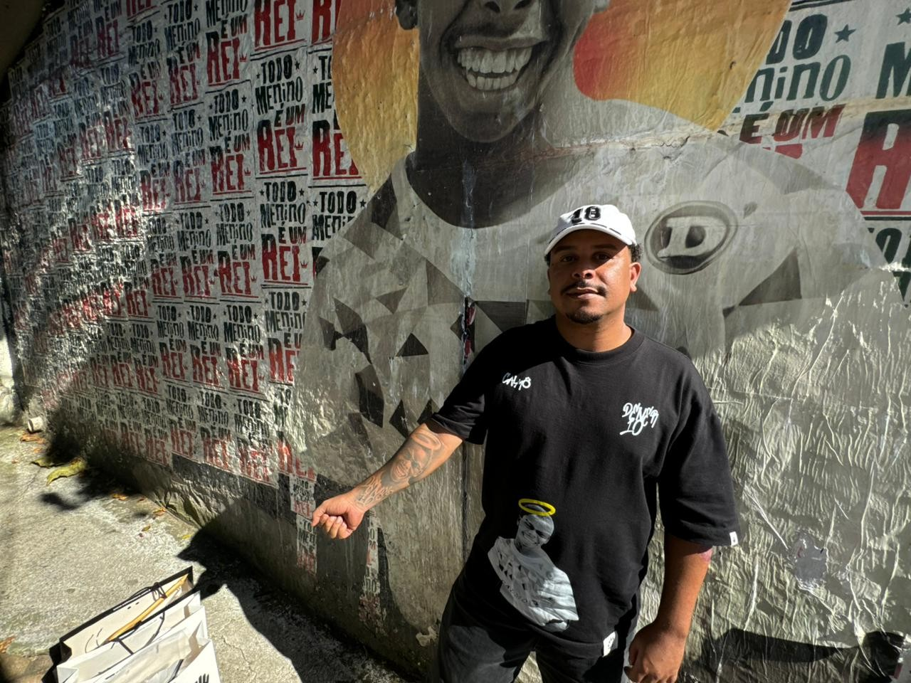 Jogo em homenagem a Dener no estádio Thomas Mazzoni, Vila Ede