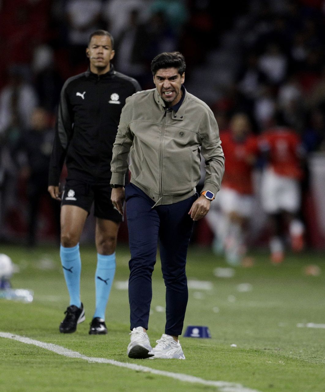 Abel Ferreira expulso durante partida contra a LDU