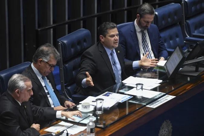 Davi Alcolumbre no Senado