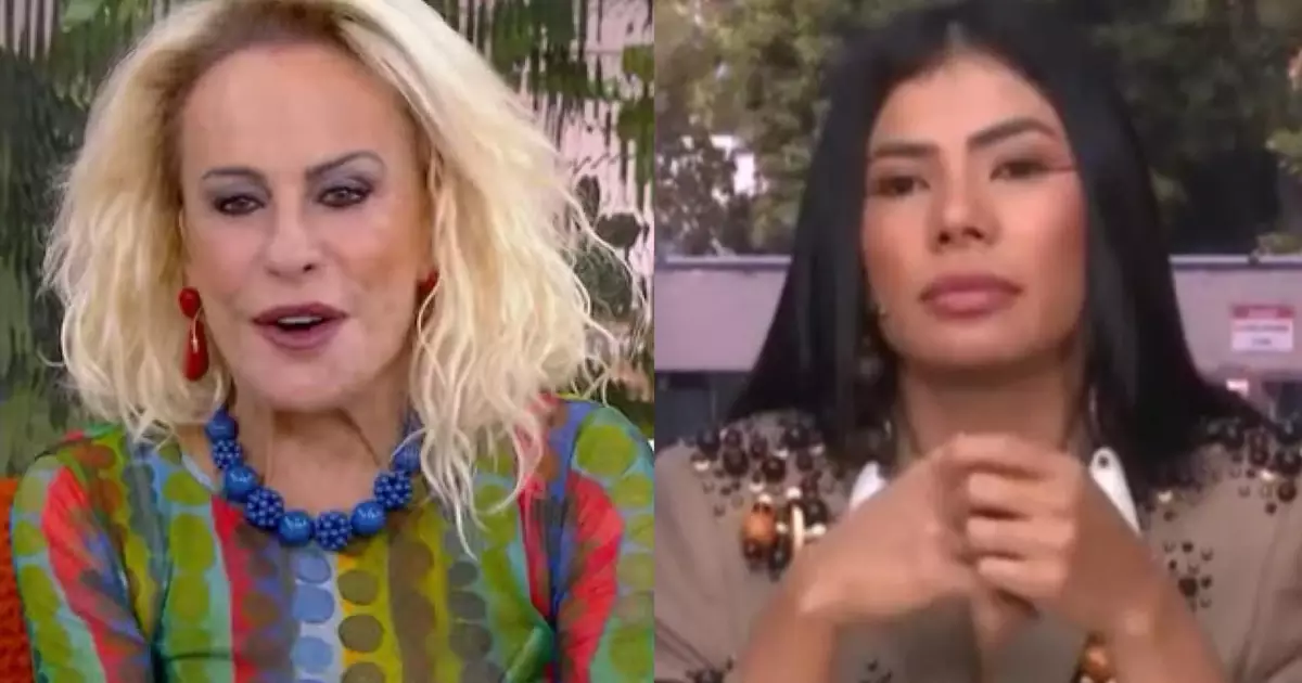 Marciele no estúdio do Mais Você após eliminação do BBB 26