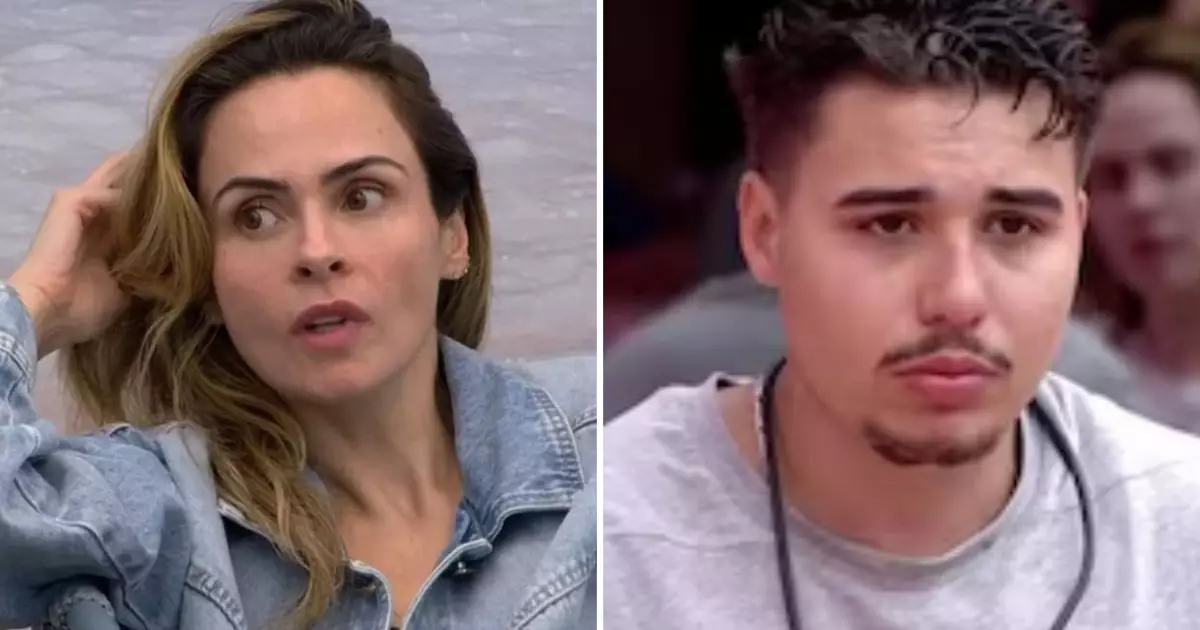 Ana Paula Renault conversando com participantes do BBB26