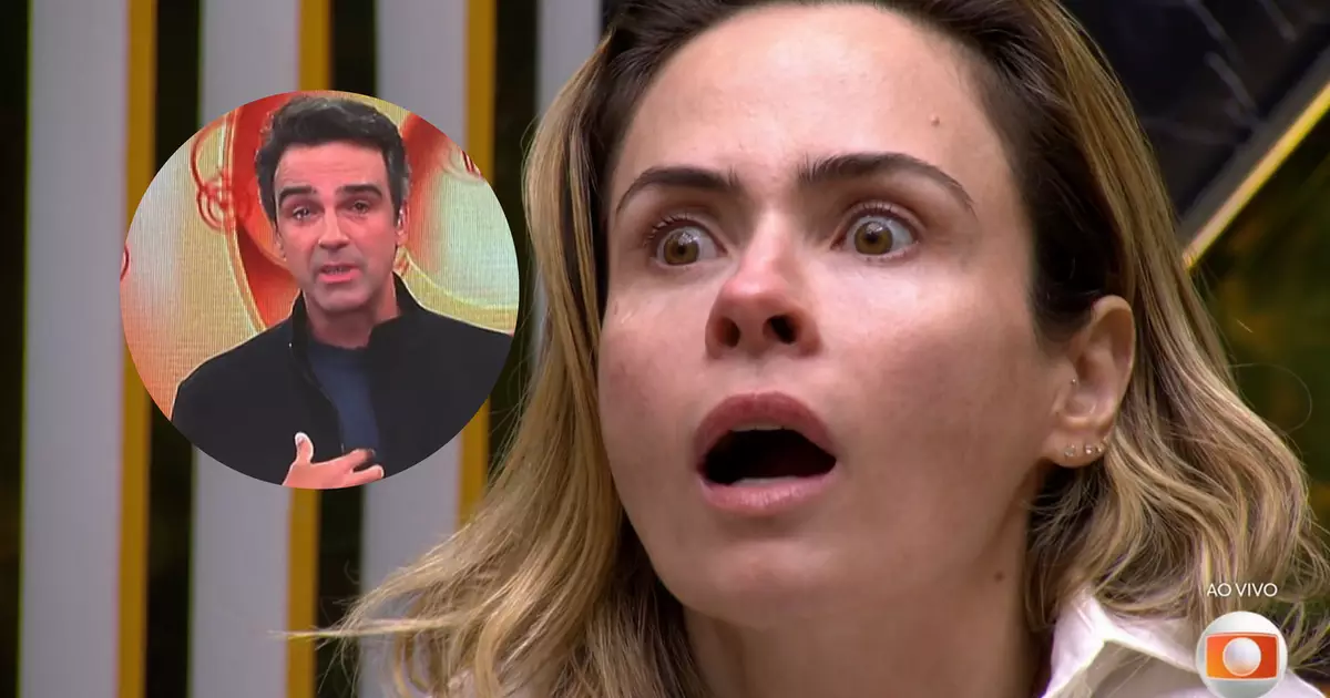 Ana Paula Renault emocionada no gramado do BBB 26