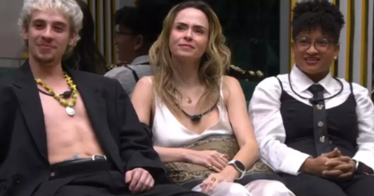 Ana Paula Renault celebrando a vitória no BBB 26