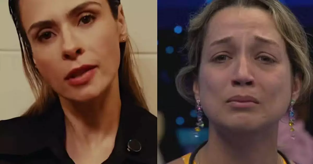 Ana Paula Renault comemorando vitória no BBB 26