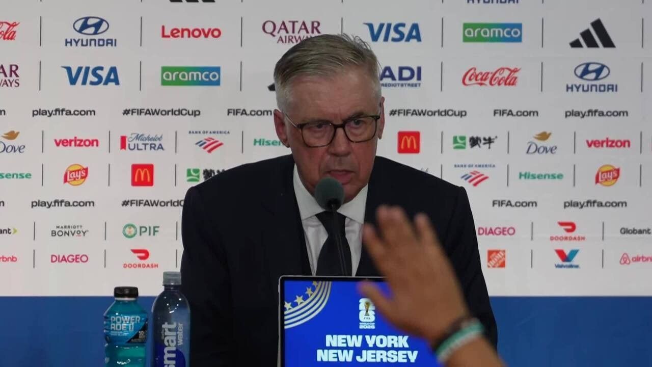Ancelotti em entrevista após Brasil x Marrocos