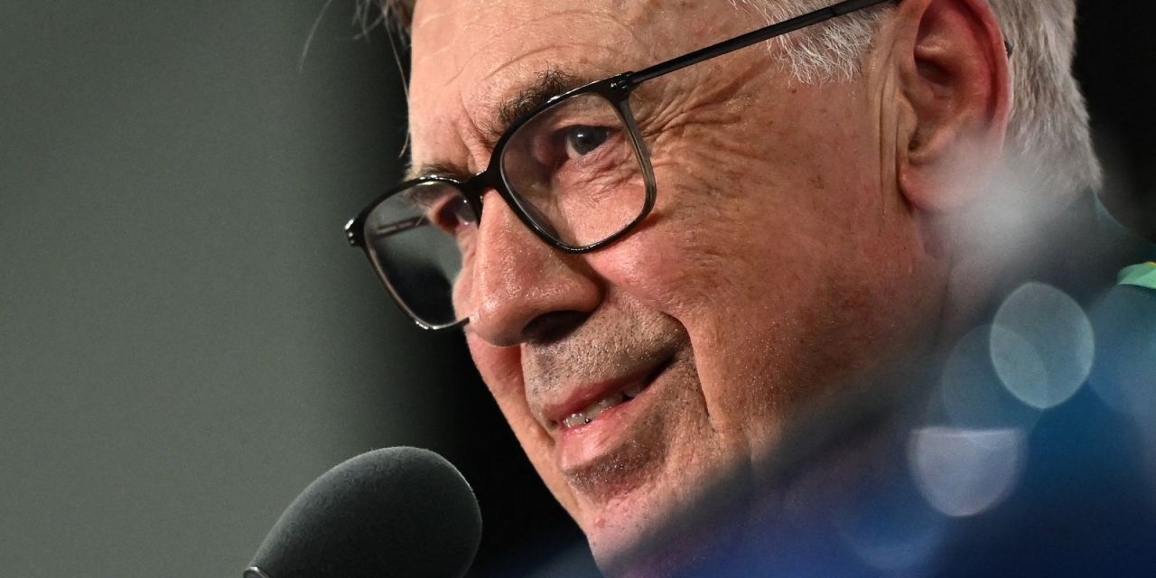 Carlo Ancelotti em coletiva no MetLife Stadium