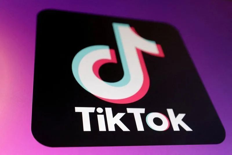 Tela do aplicativo TikTok em celular