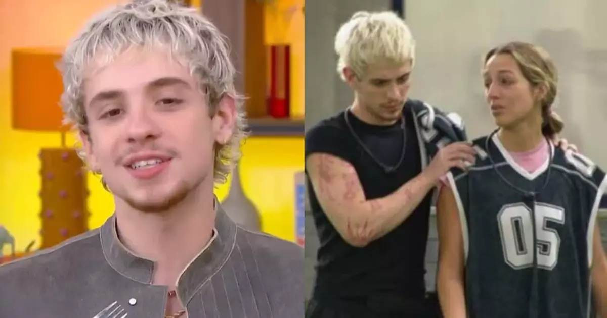 Juliano Floss no estúdio do Mais Você