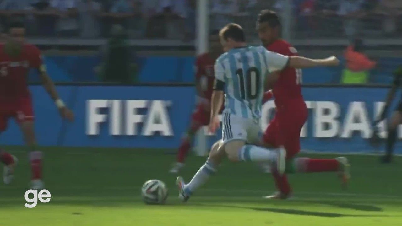 Treino da seleção argentina antes do jogo com a Áustria