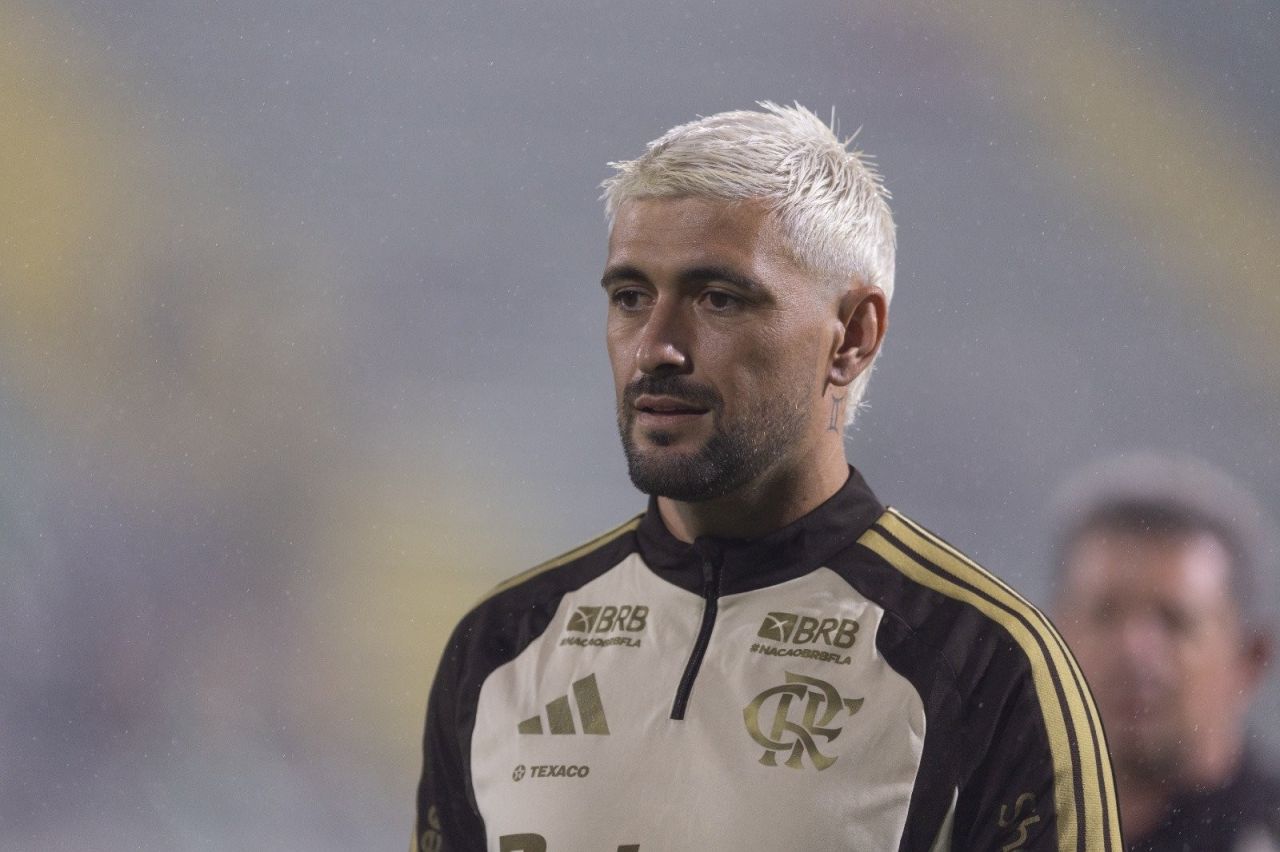 Arrascaeta em ação pelo Flamengo
