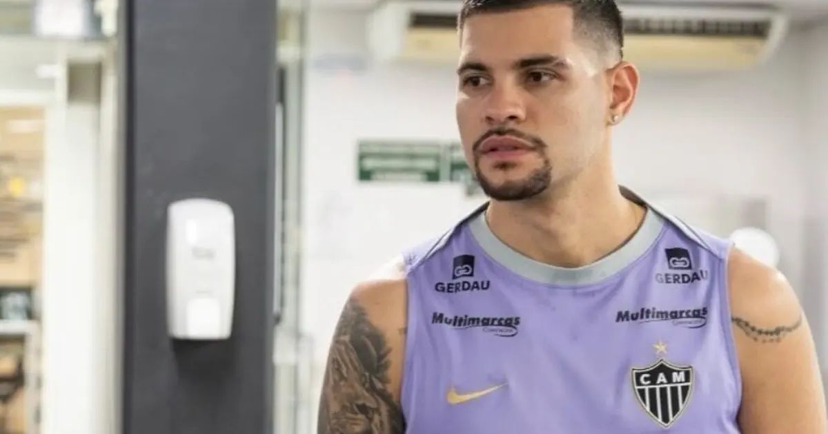Bruno Guimarães em tratamento na Cidade do Galo