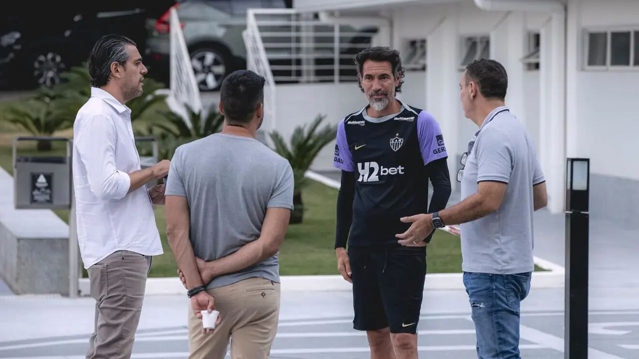 Léo Duarte em treinamento