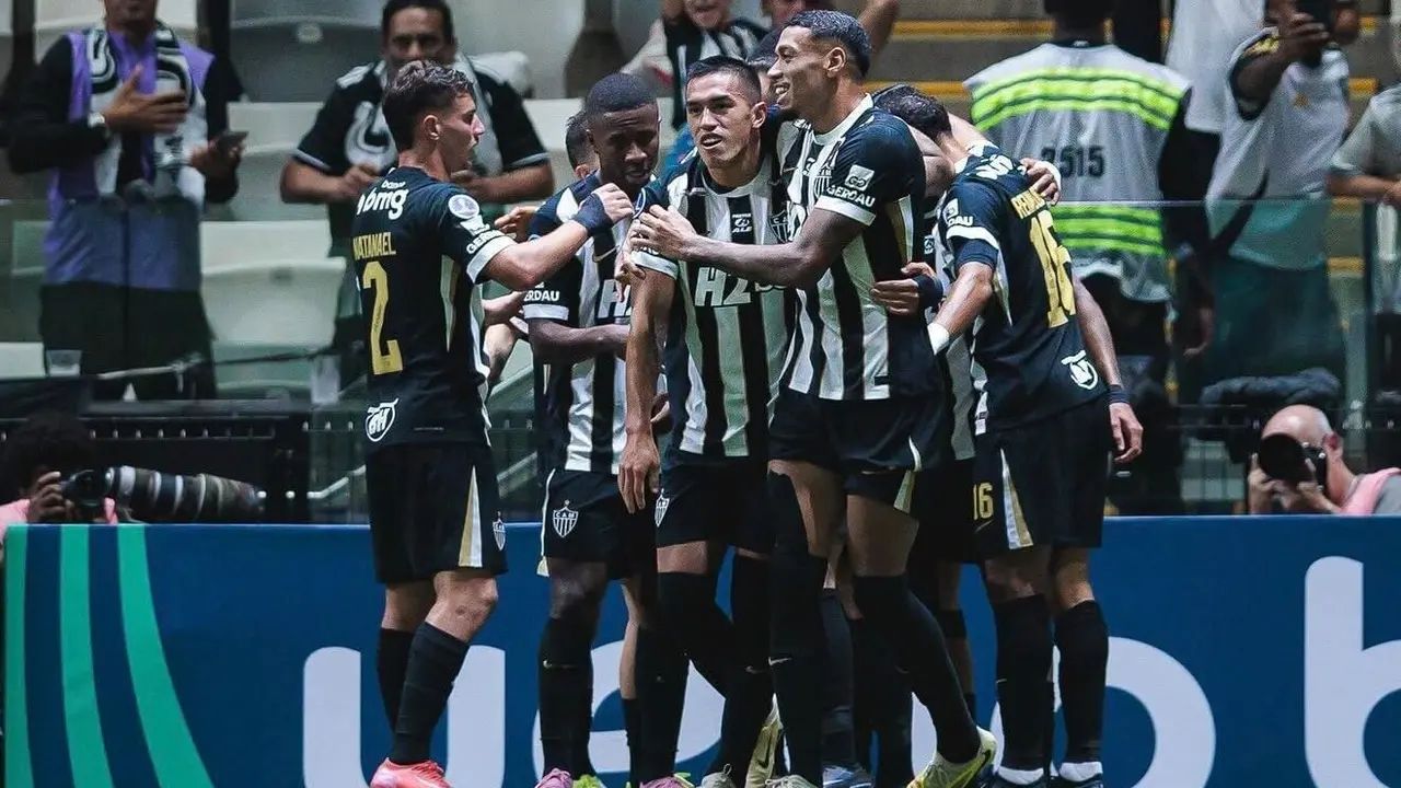 Ruan em ação pelo Atlético-MG