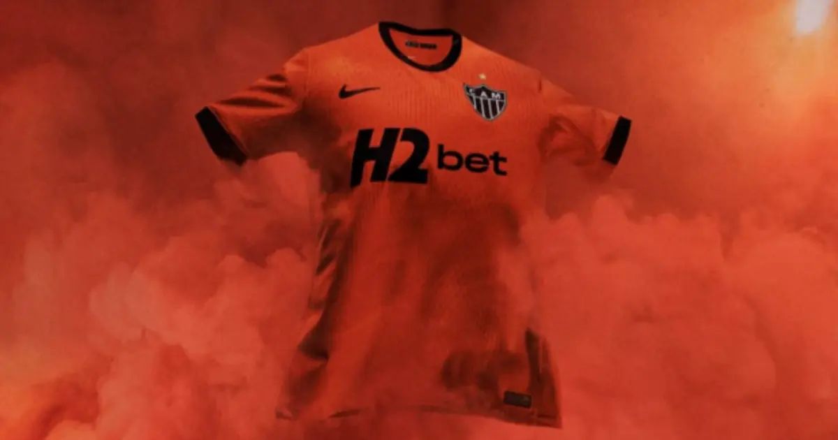 Terceira camisa laranja do Atlético-MG