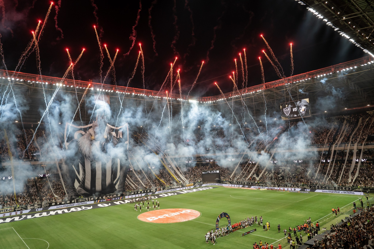Jogo Atlético-MG x Botafogo no Mineirão