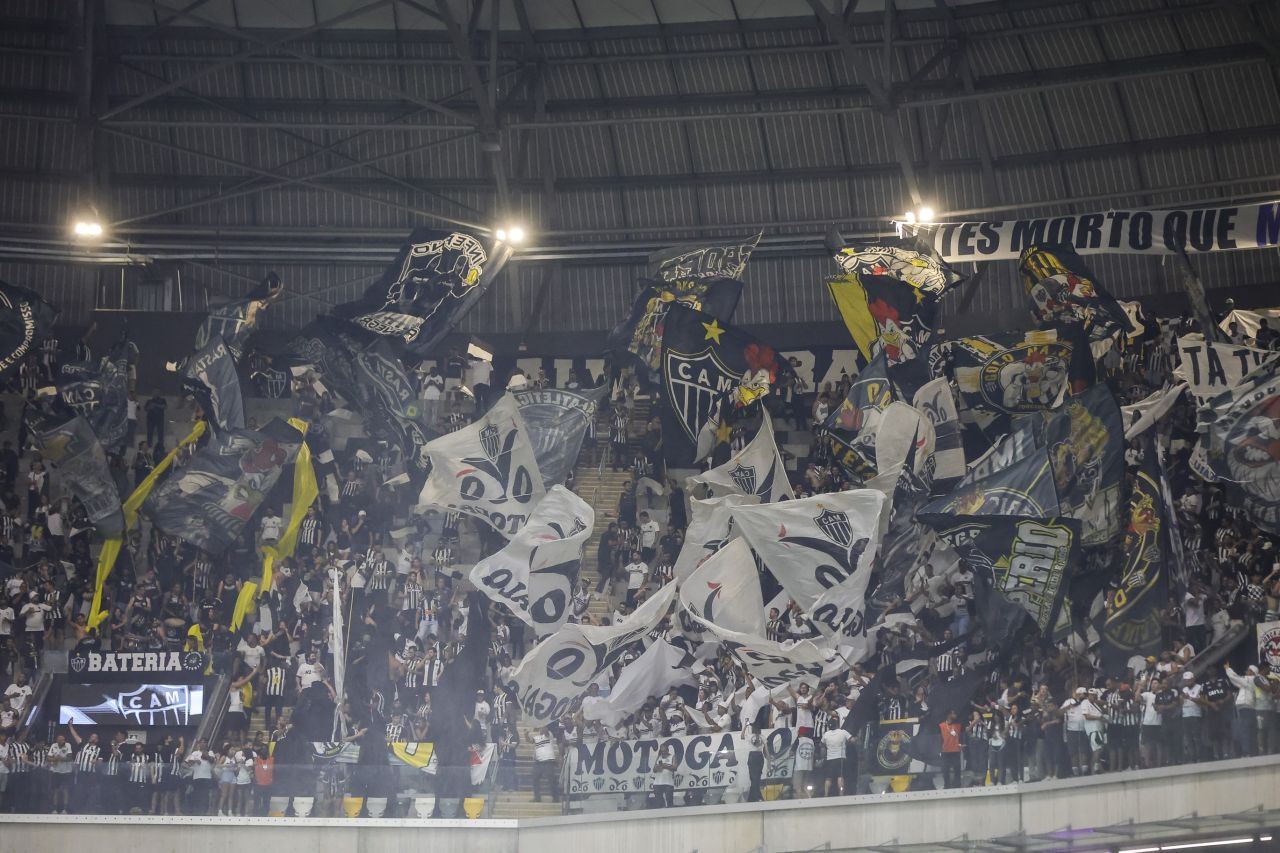 Torcida do Atlético-MG na Arena MRV