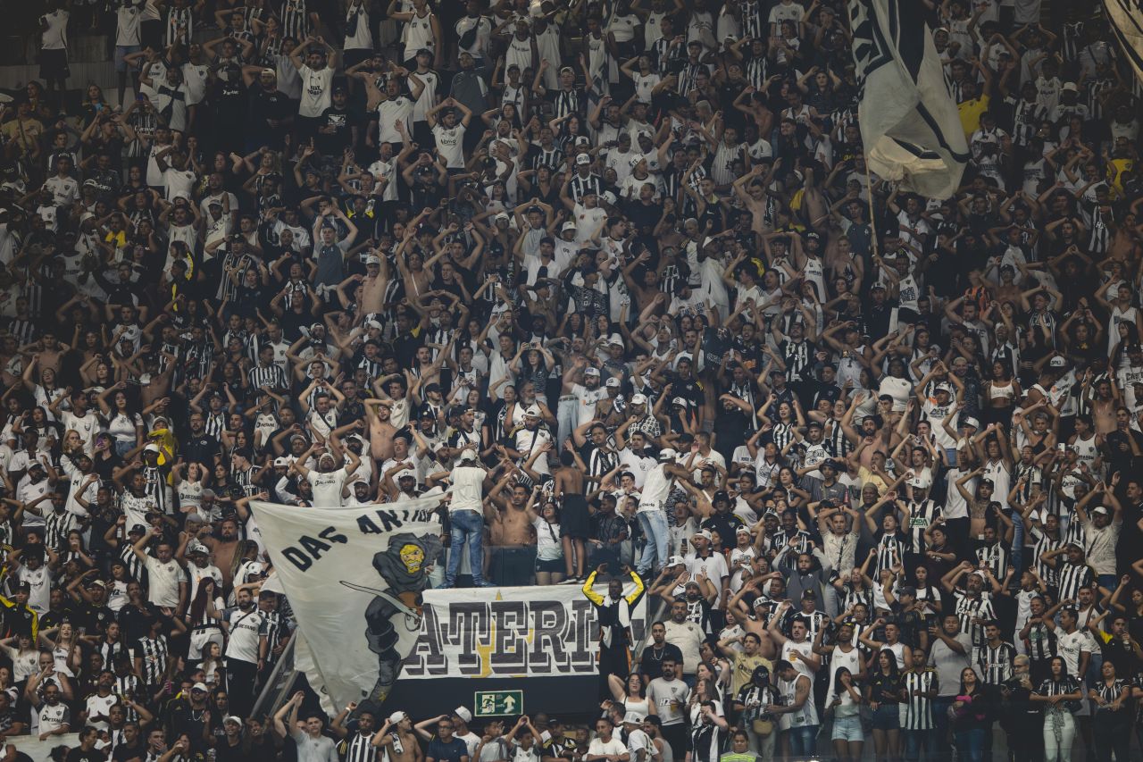 Torcida do Atlético na Arena MRV