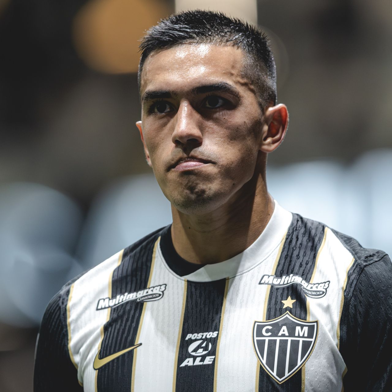 Tomás Cuello em ação pelo Atlético-MG