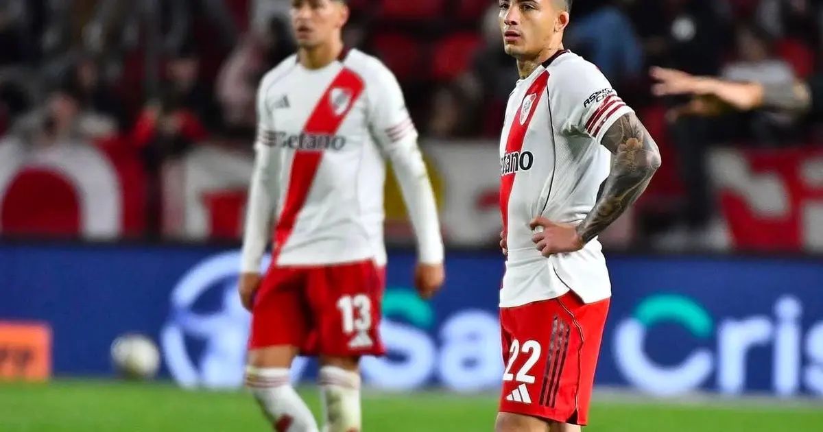 Kevin Castaño em ação pelo River Plate