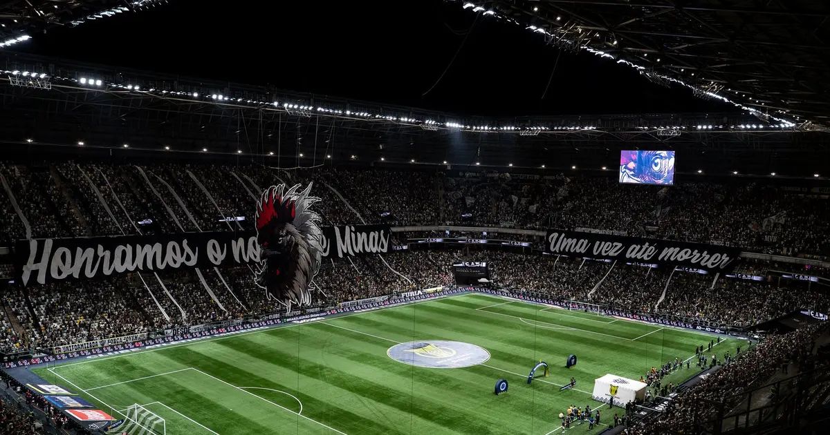 Vista externa da Arena MRV