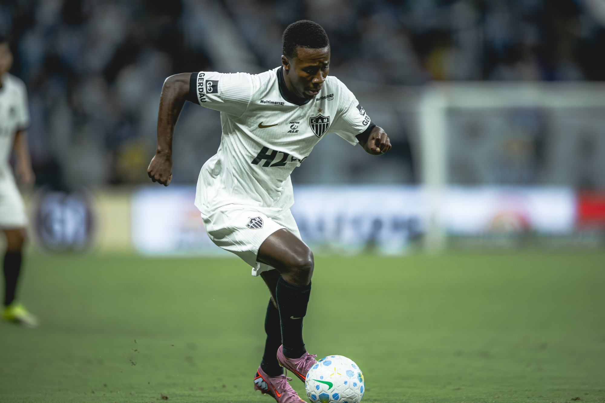 Alan Minda em ação pelo Atlético-MG