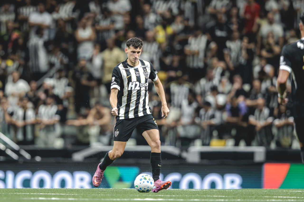 Tomás Pérez em ação pelo Atlético-MG