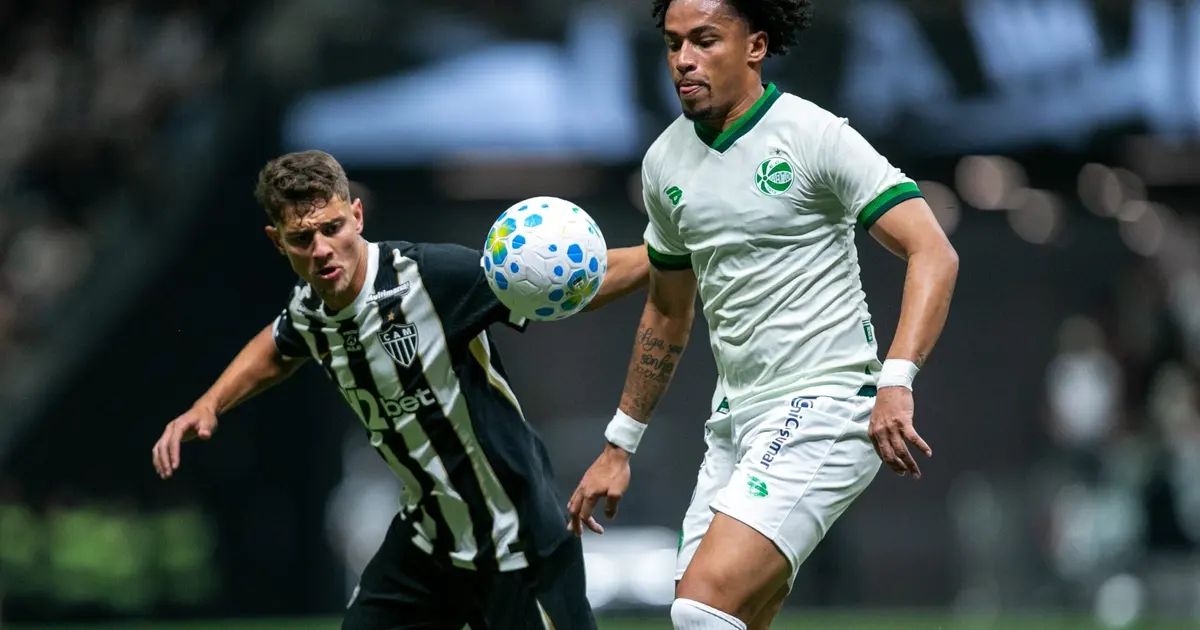 Partida entre Atlético-MG e Juventude na Arena MRV terminou 0 a 0