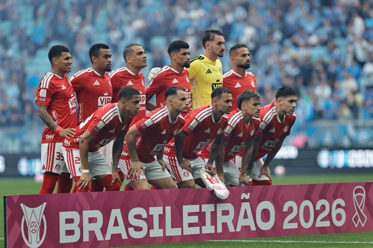 Time do Internacional antes do Gre-Nal