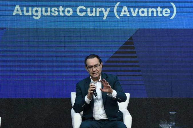 Augusto Cury em sabatina no Correio Braziliense