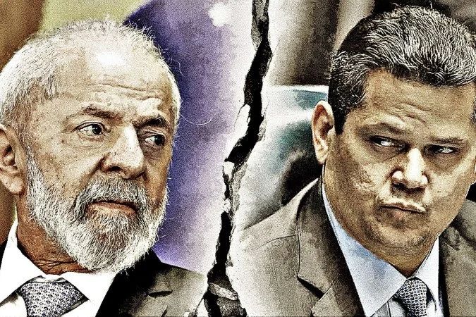 Davi Alcolumbre em frente ao Congresso Nacional