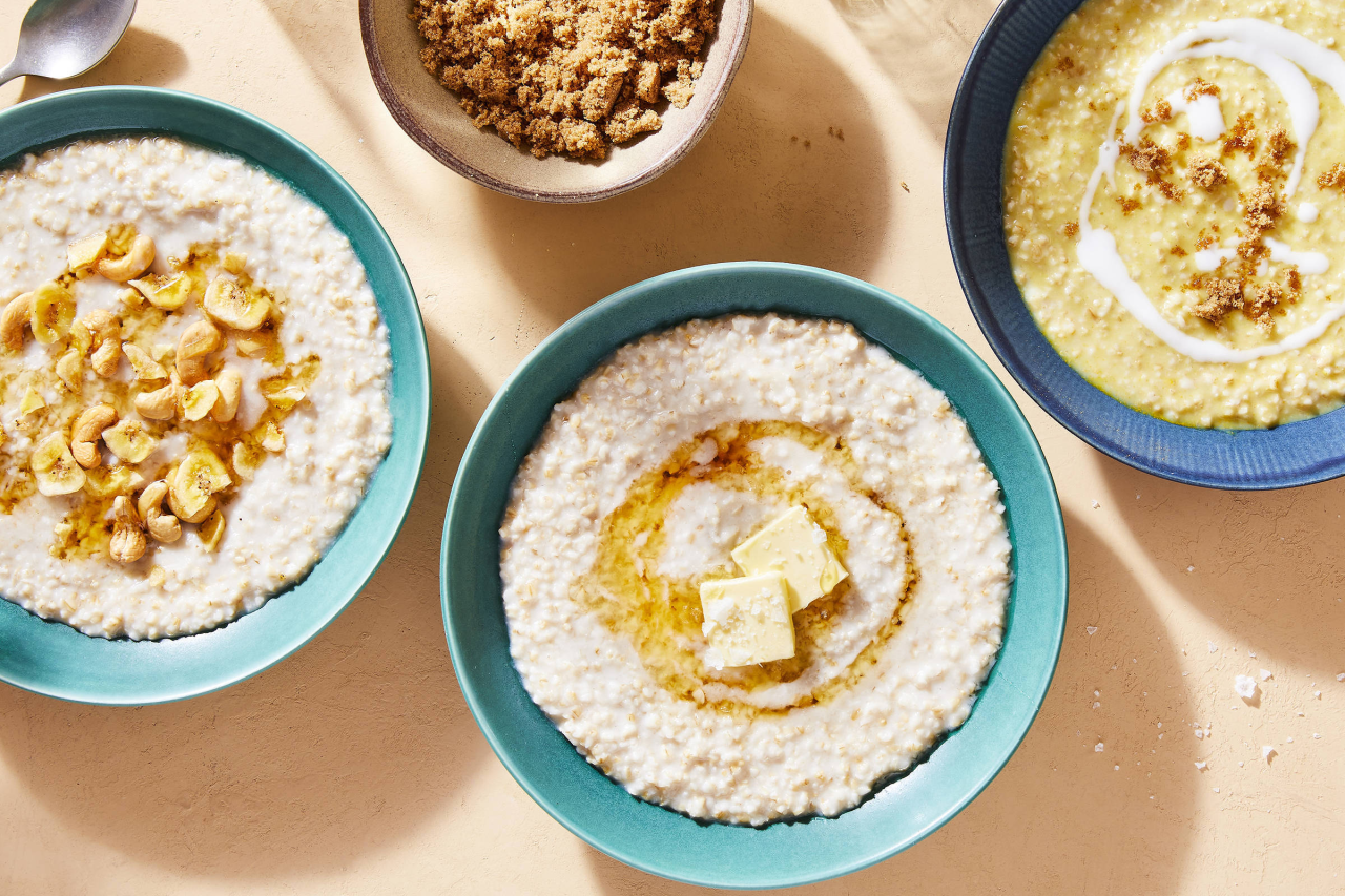 tigela de aveia com frutas