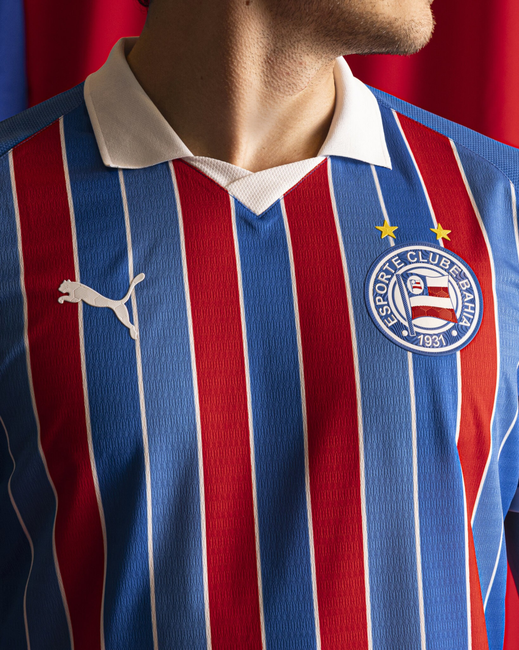 Camisa 2 do Bahia 2026 com gola polo