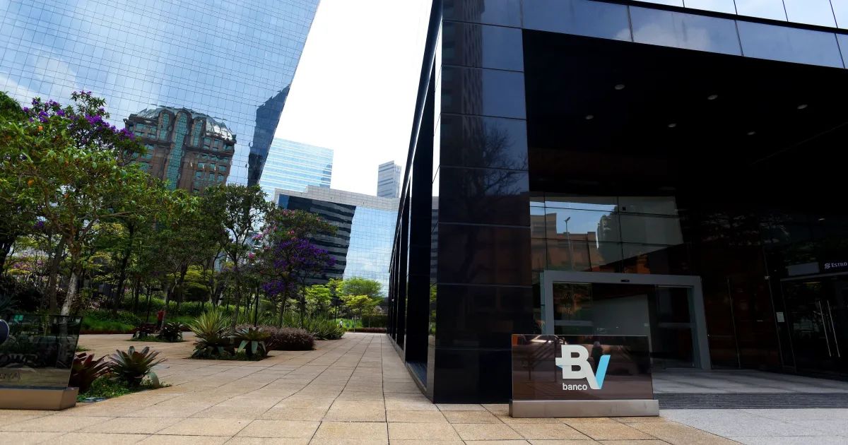 Fachada do Banco BV