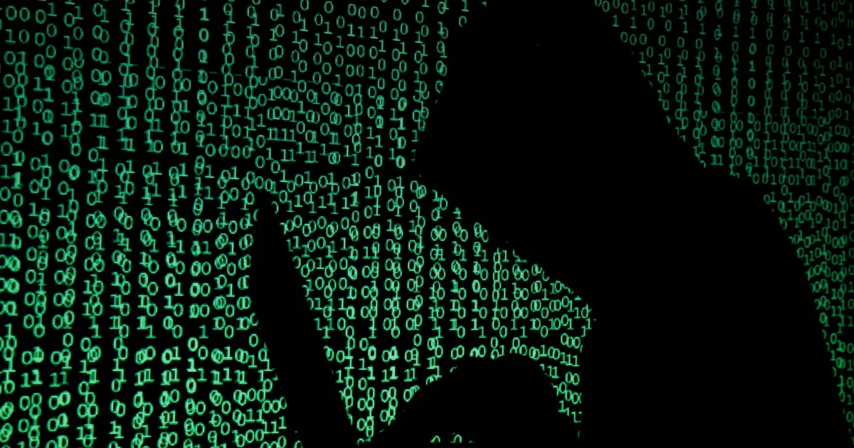 Tela de internet banking com ícone de cadeado digital