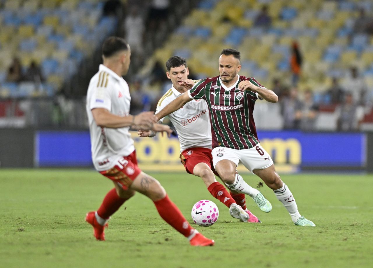 Árbitro Lucas Casagrande em campo