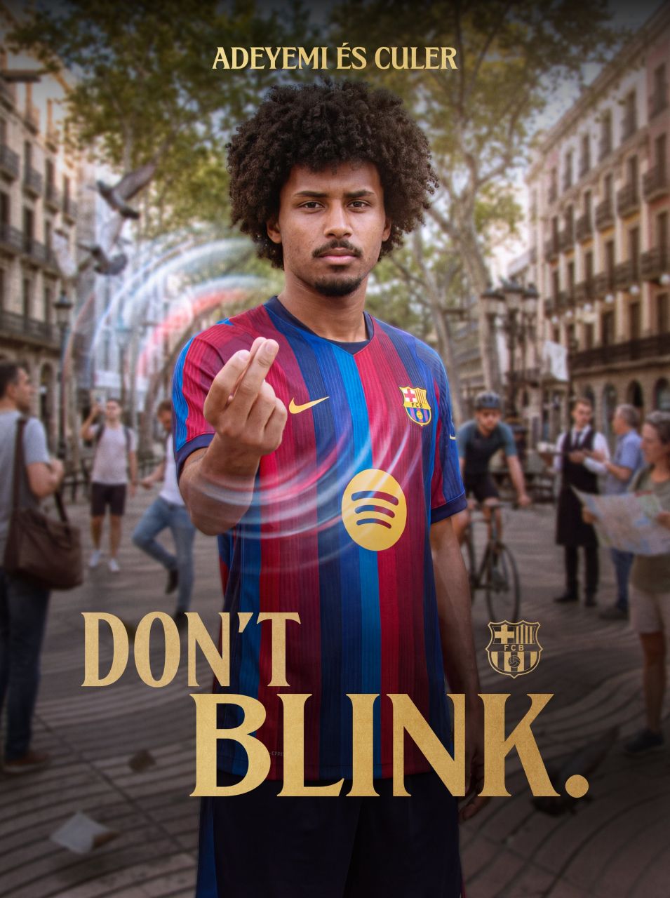Karim Adeyemi apresentado pelo Barcelona