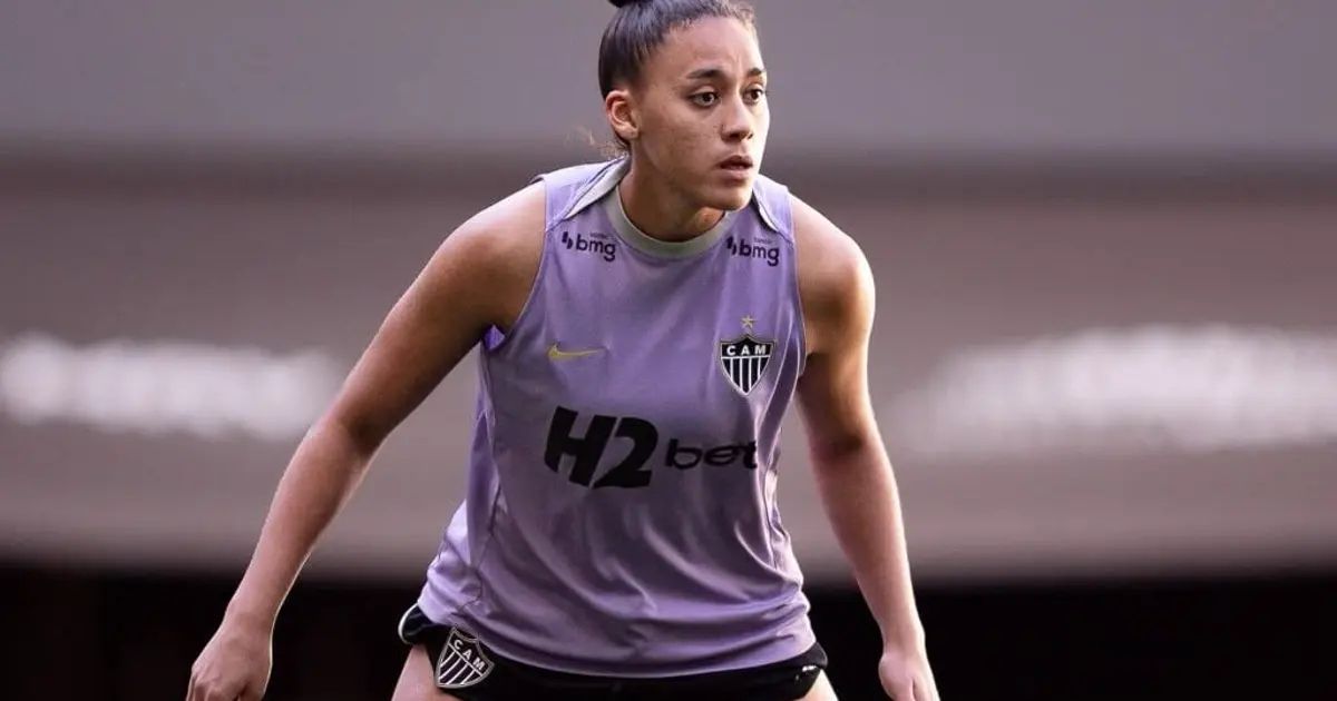 Barraca em treino do Atlético-MG