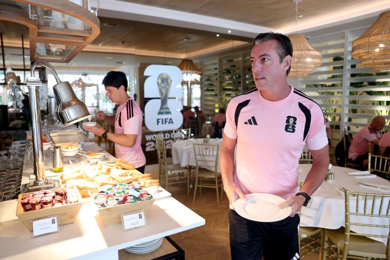Árbitros da Copa em concentração em Miami