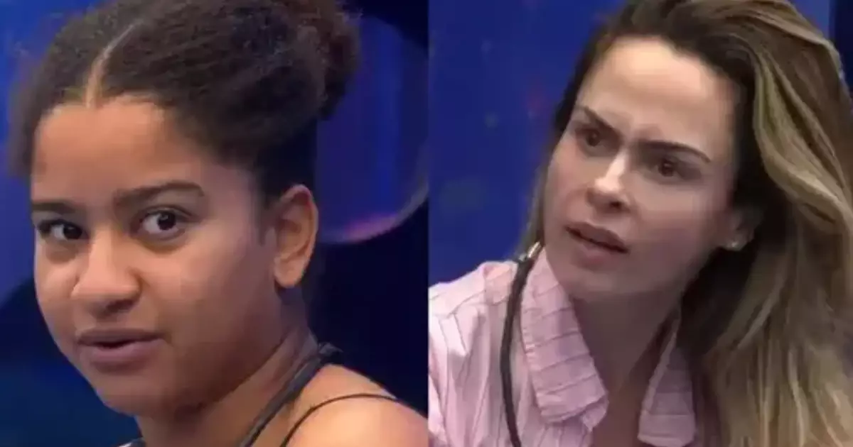 Ana Paula Renault e Milena em discussão no BBB 26