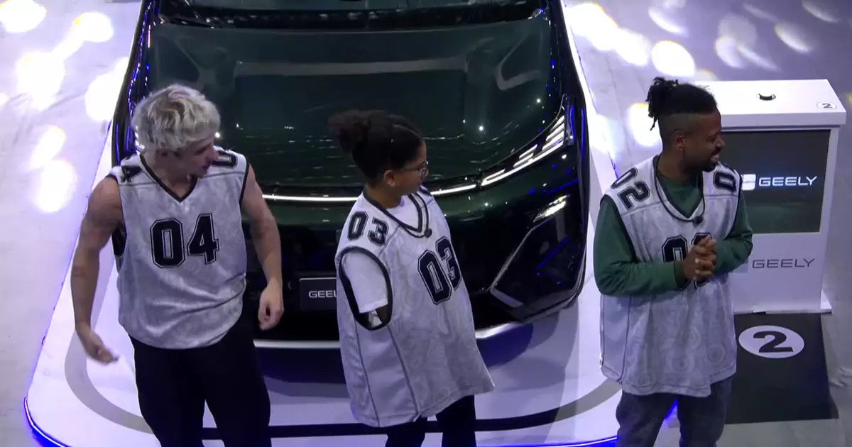 Ana Paula Renault no BBB 26 durante prova