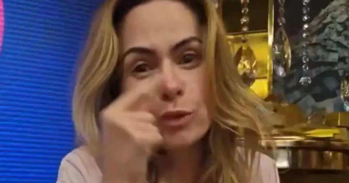 Ana Paula Renault durante Raio‑X no BBB 26