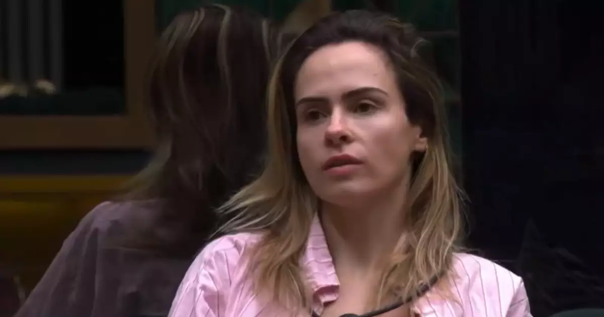 Ana Paula Renault reclamando dentro da casa do BBB26