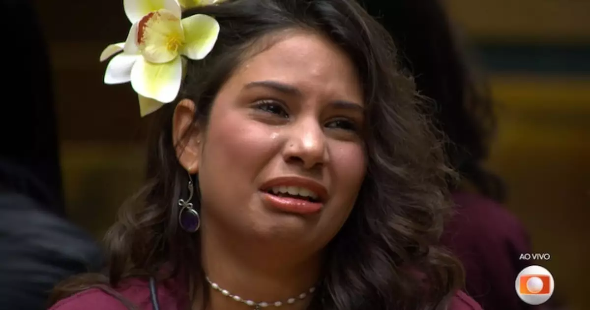 Tadeu Schmidt anuncia eliminação de Gabriela no estúdio do BBB26