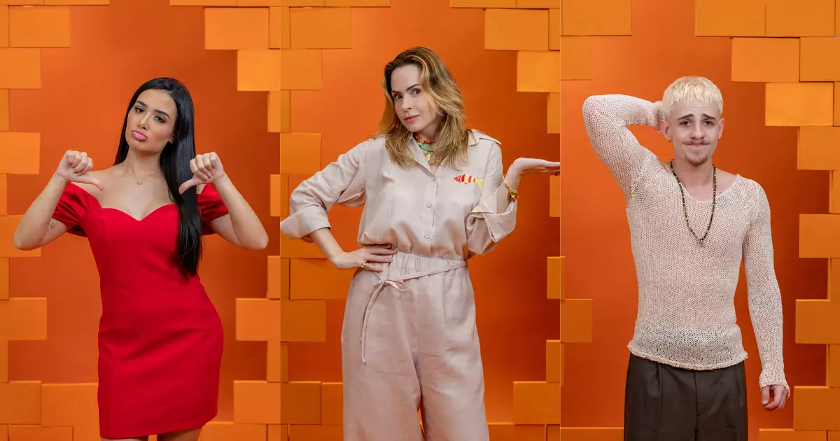 Jordana, Ana Paula Renault e Juliano Floss no BBB 26