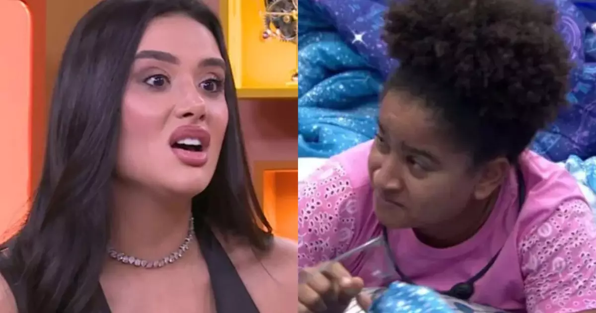 Jordana durante participação no Bate-Papo BBB