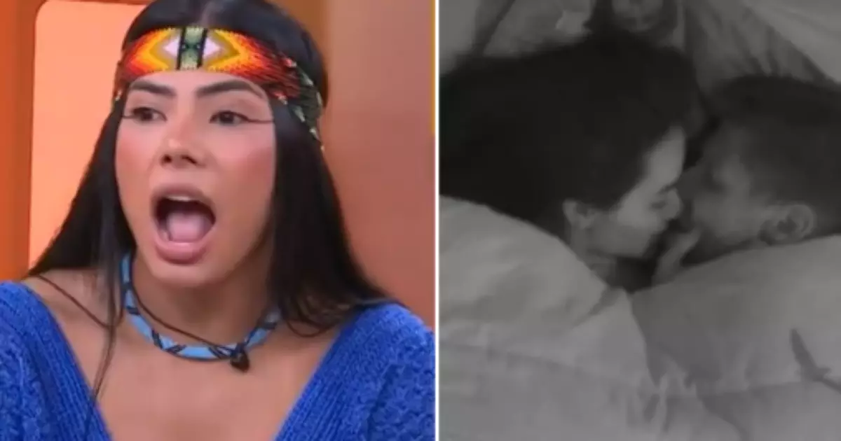 Marciele reage durante Bate-Papo do BBB26