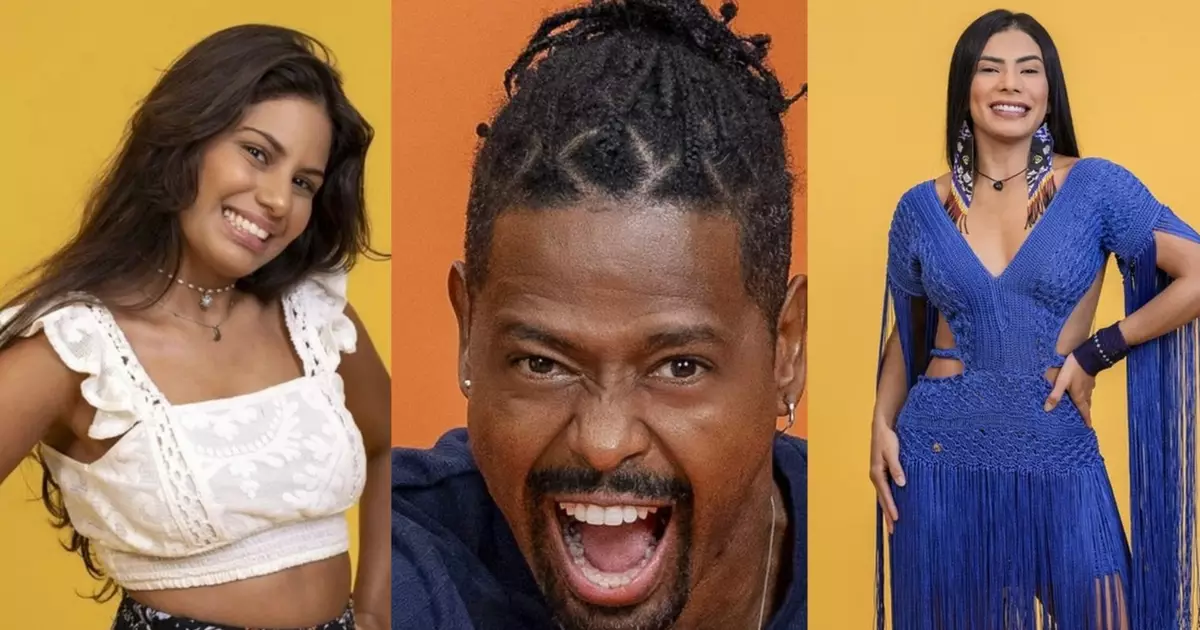 Gabriela, Boneco e Marciele no BBB 26