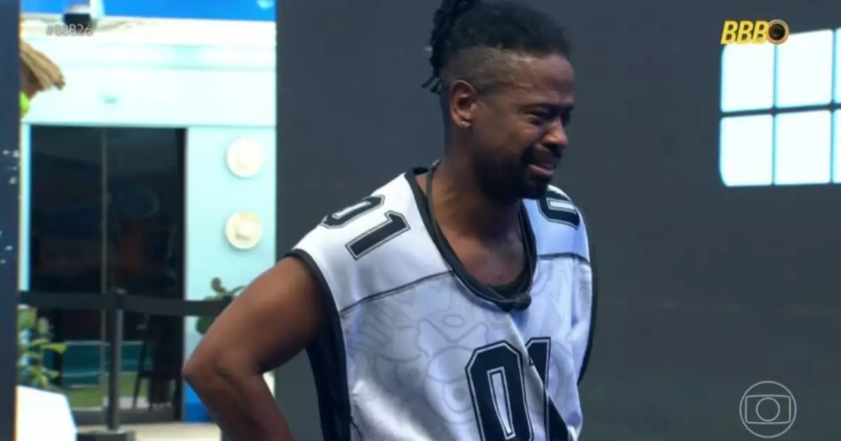 Participantes do BBB 26 durante prova de resistência