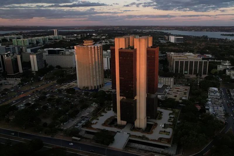 Fachada do edifício do Banco Central em Brasília